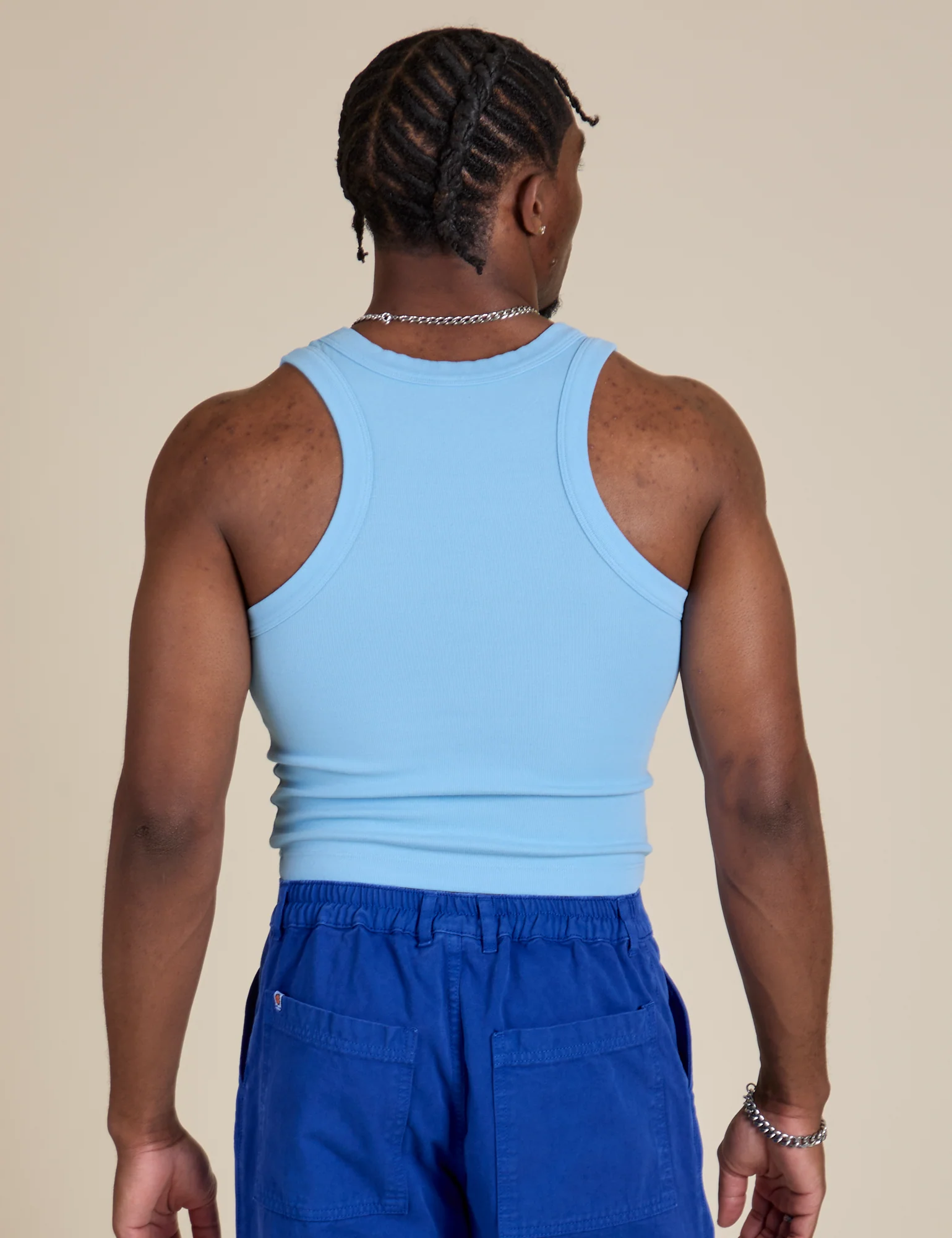 Racerback Tank - Baby Blue - Image 18