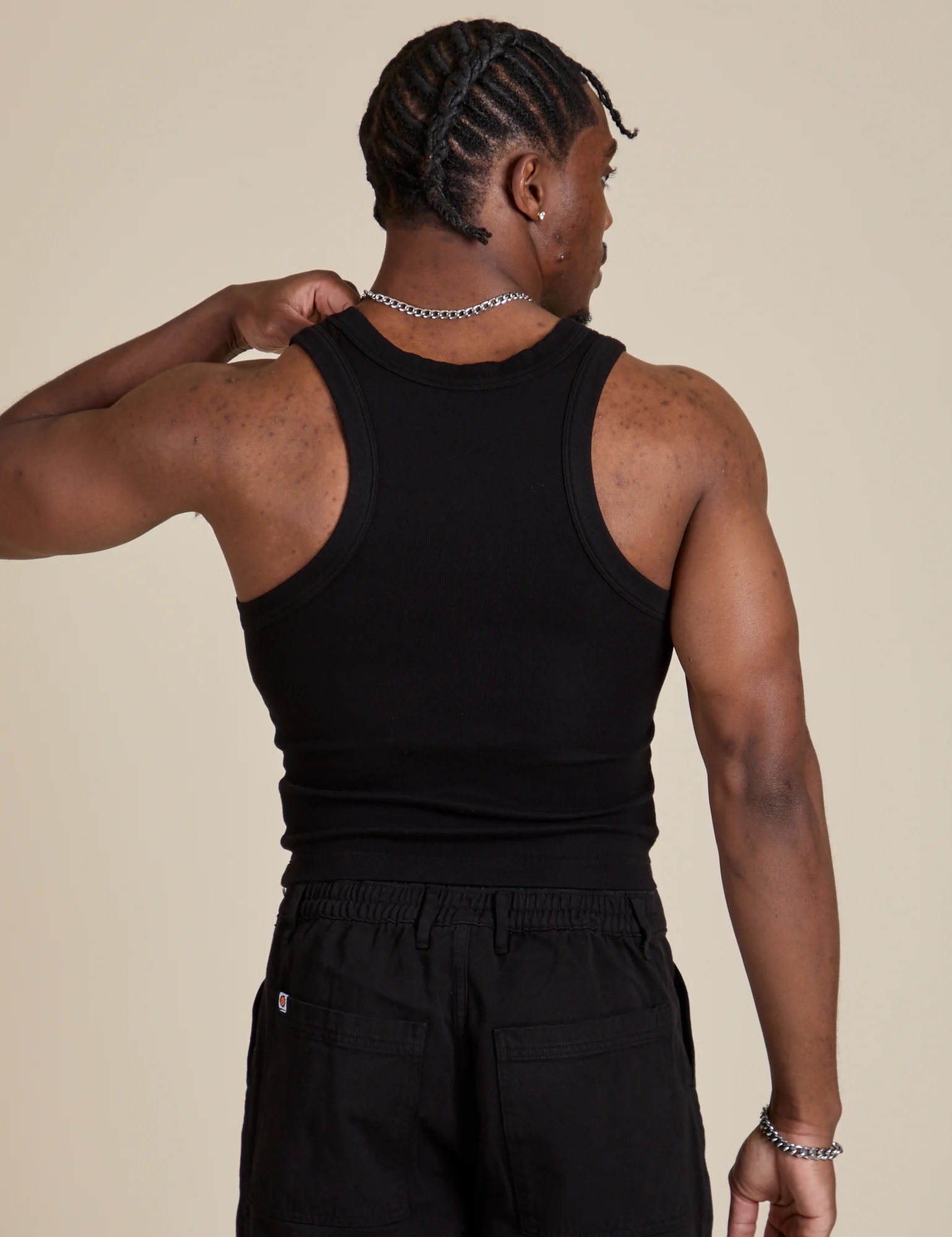 Racerback Tank - Basic Black - Image 13