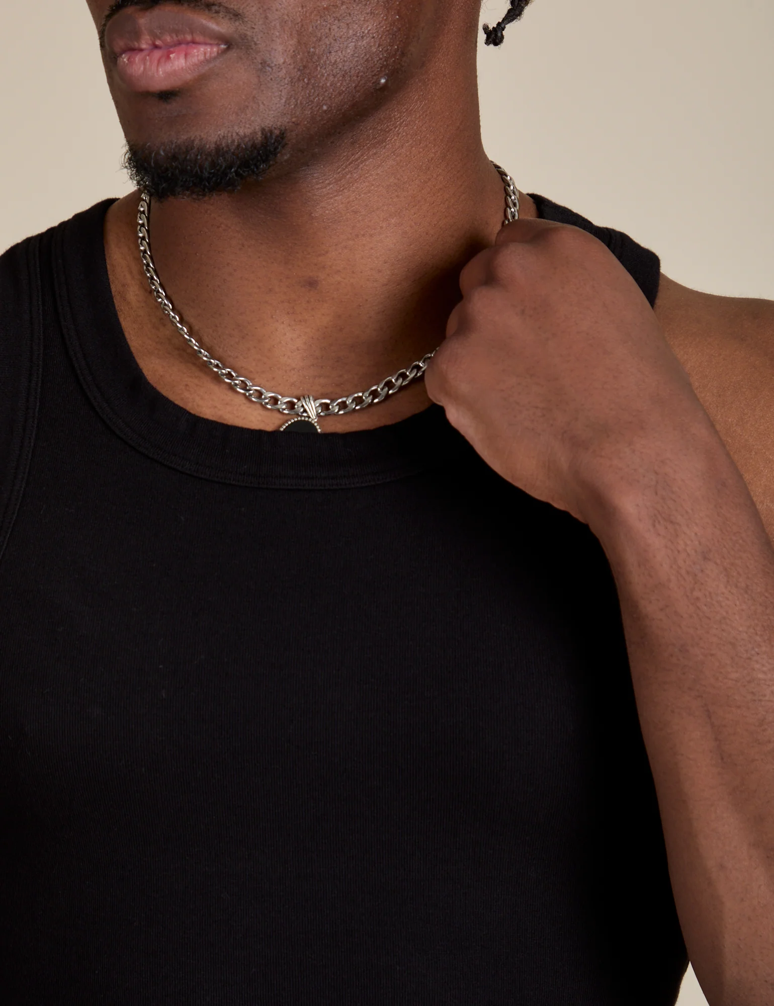 Racerback Tank - Basic Black - Image 9
