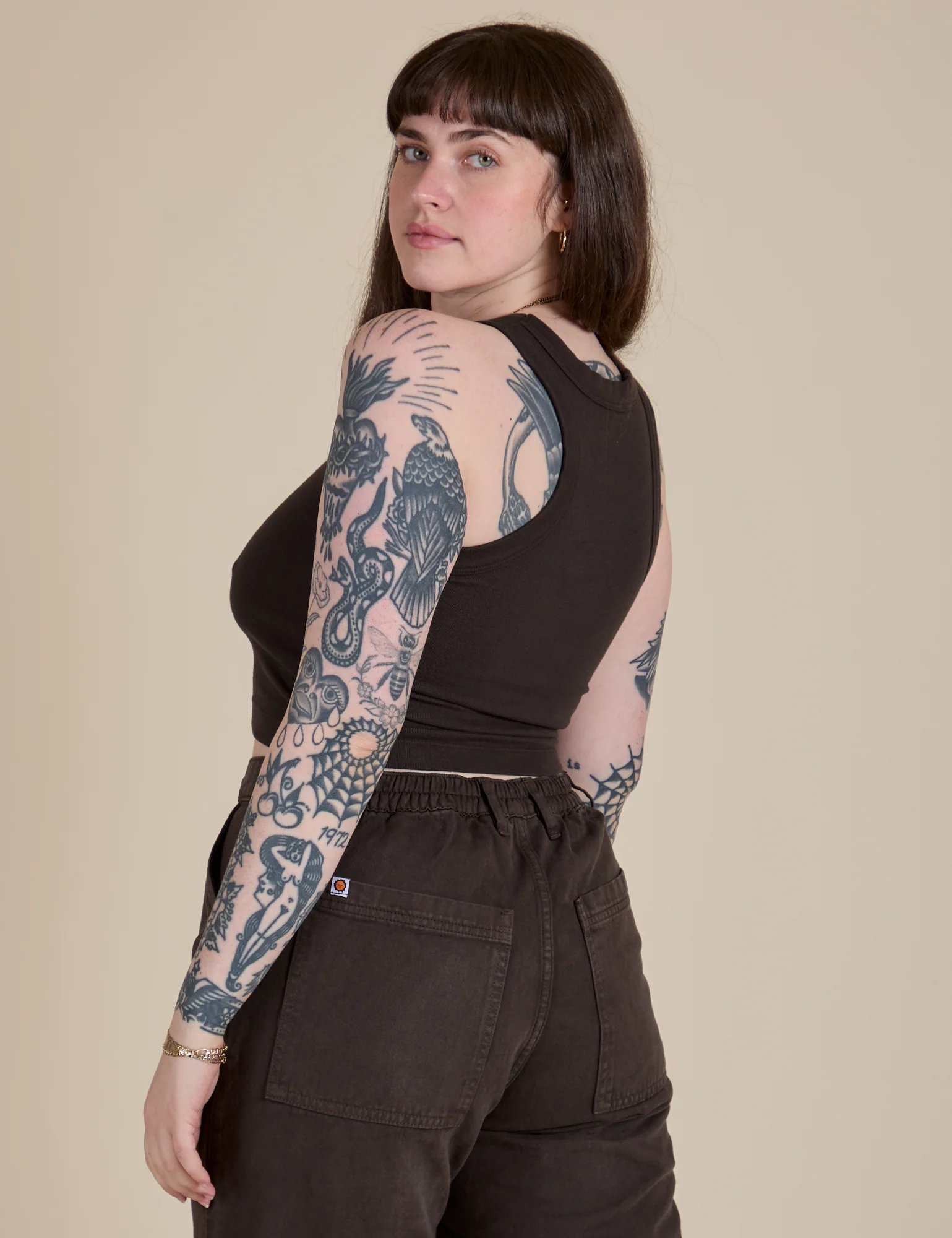 Racerback Tank - Espresso Brown - Image 13
