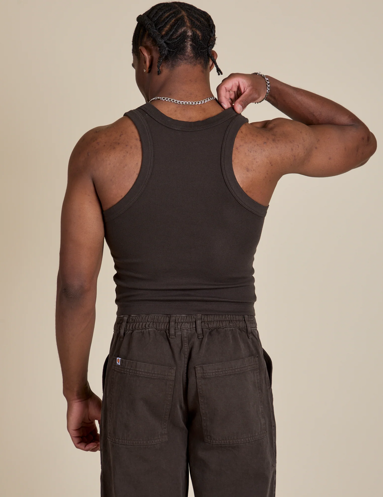 Racerback Tank - Espresso Brown - Image 7