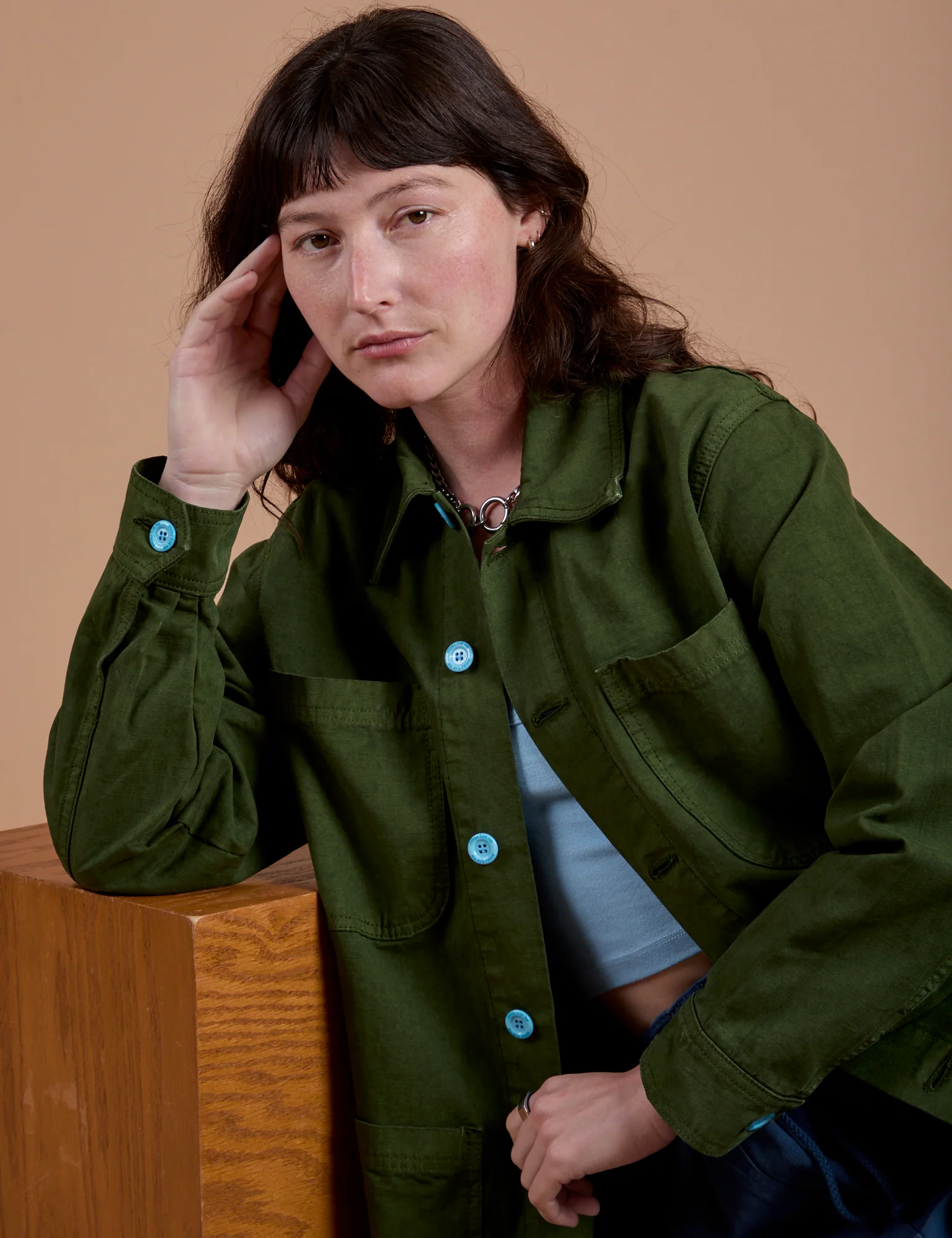 Ripstop Field Coat - Evergreen *FINAL SALE* - Image 10