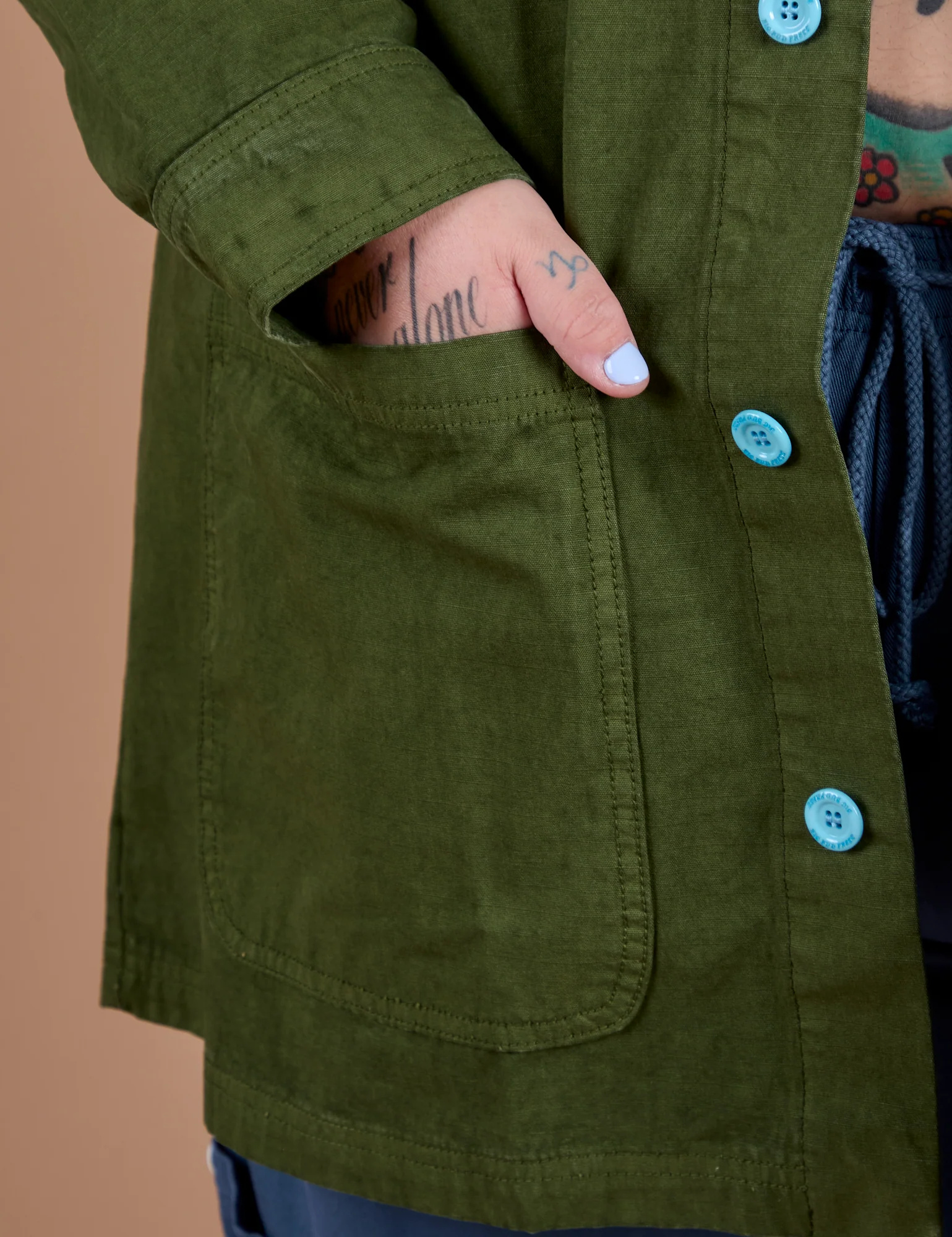 Ripstop Field Coat - Evergreen *FINAL SALE* - Image 13
