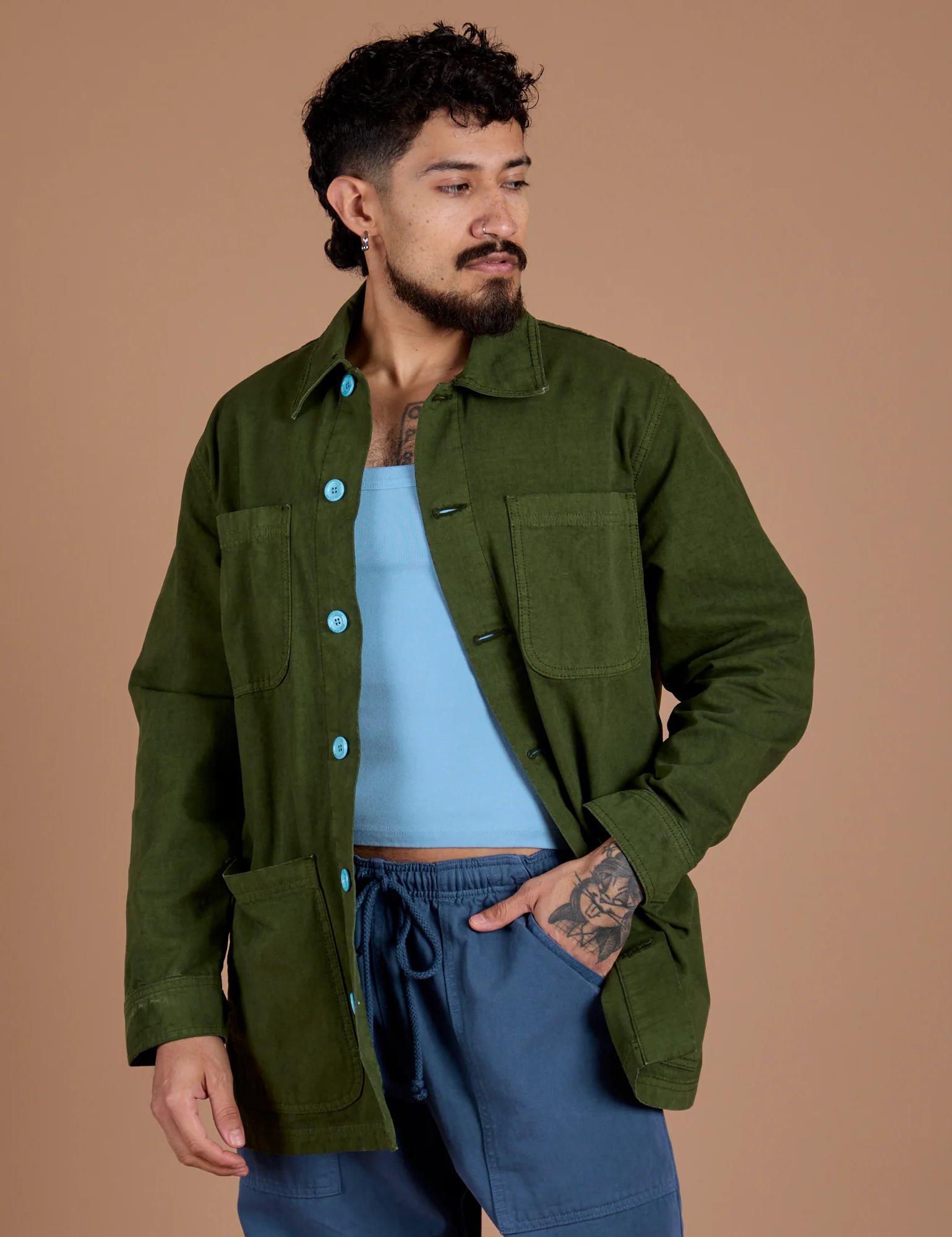 Ripstop Field Coat - Evergreen *FINAL SALE* - Image 20