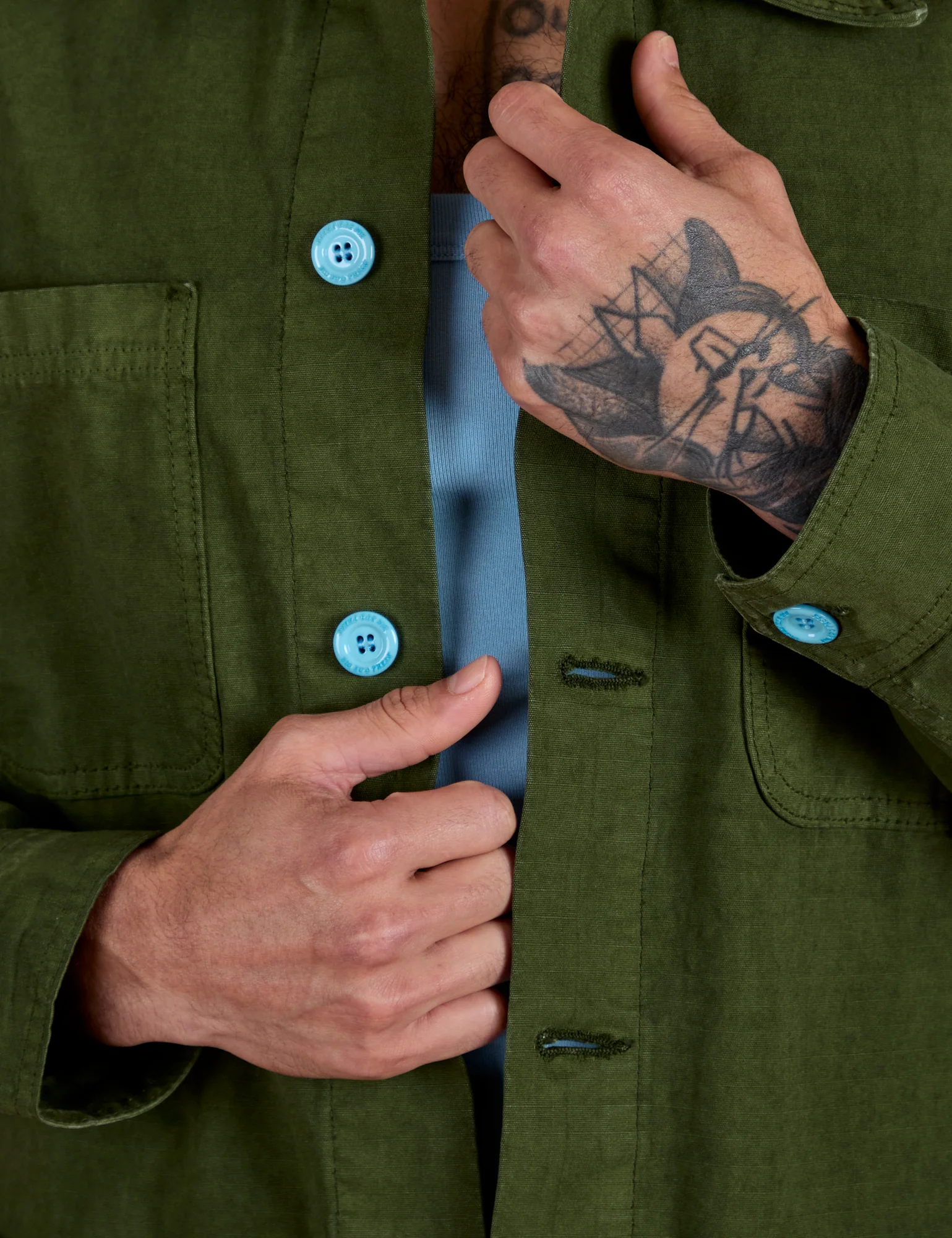 Ripstop Field Coat - Evergreen *FINAL SALE* - Image 21