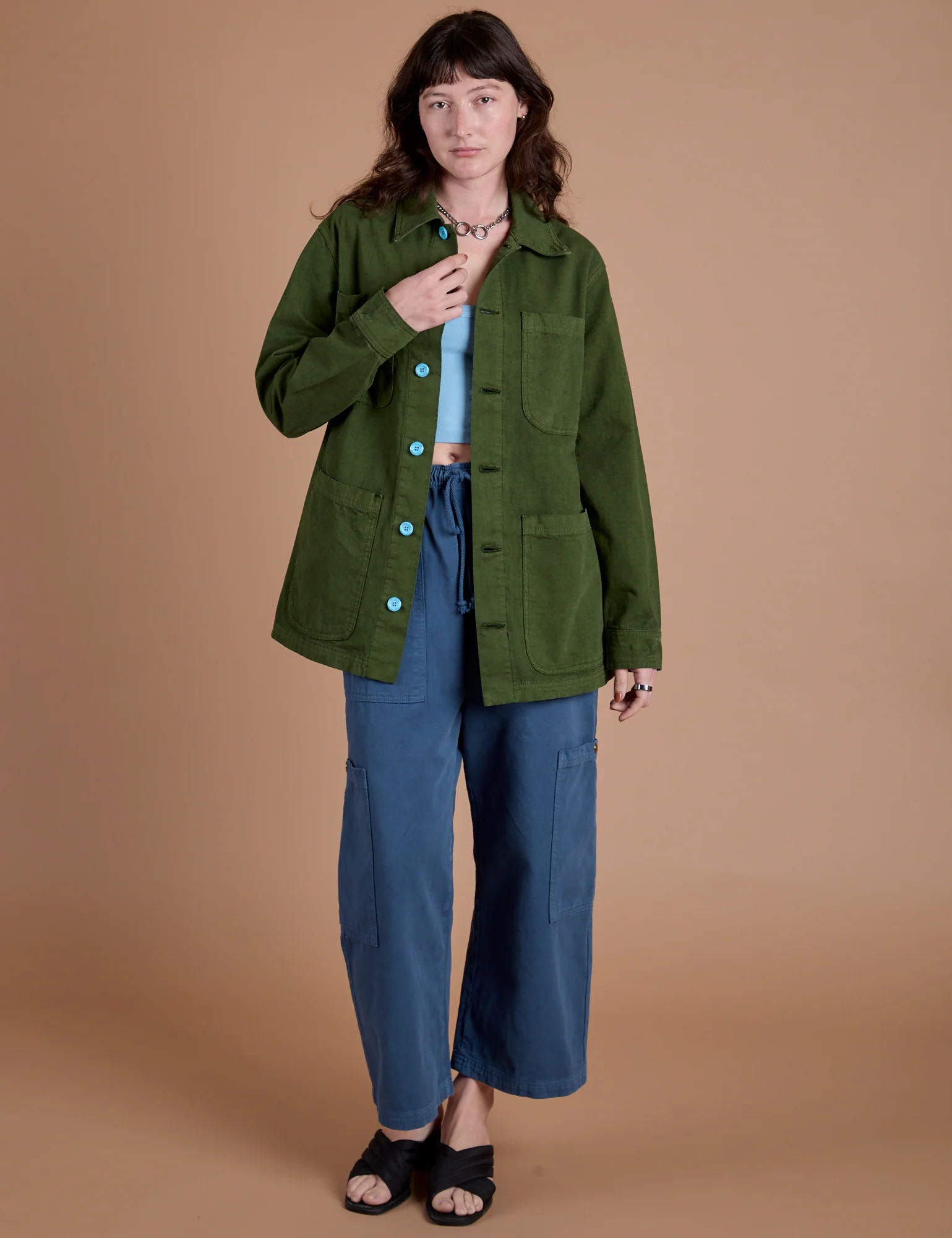 Ripstop Field Coat - Evergreen *FINAL SALE* - Image 5
