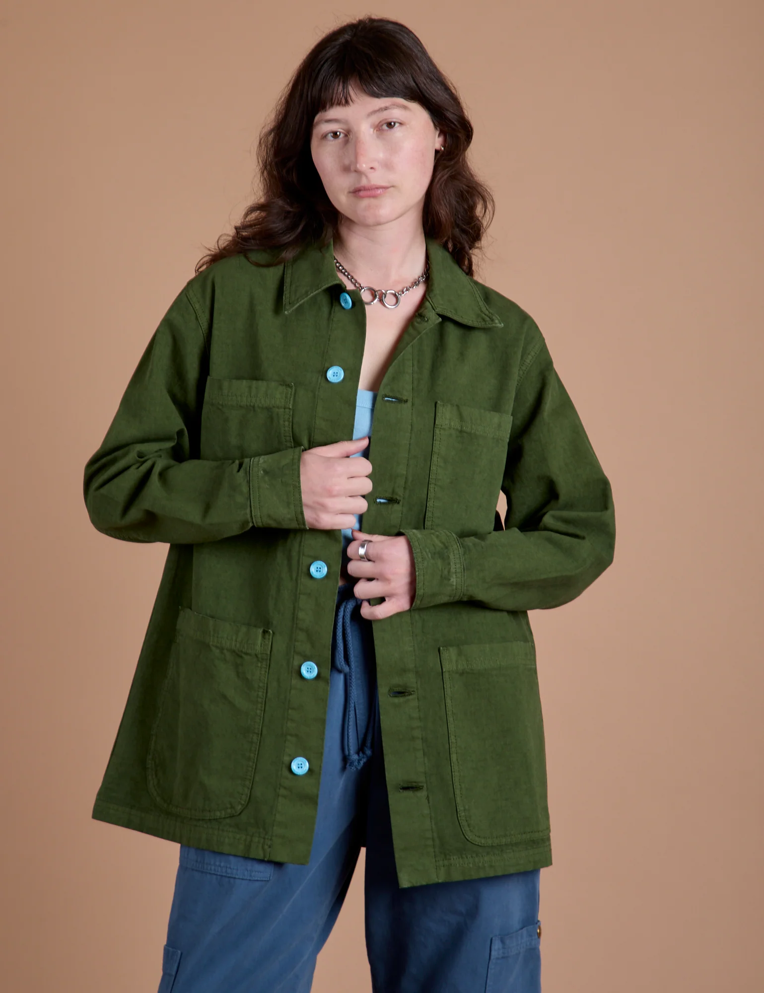 Ripstop Field Coat - Evergreen *FINAL SALE* - Image 7