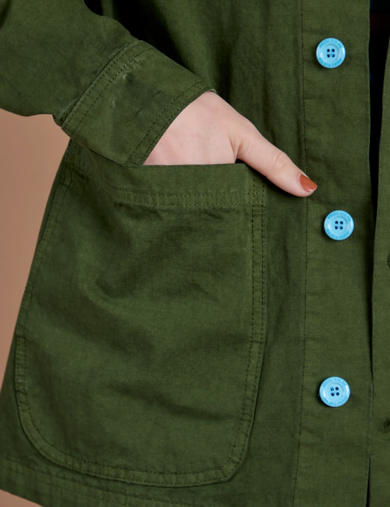 Ripstop Field Coat - Evergreen *FINAL SALE* - Image 8
