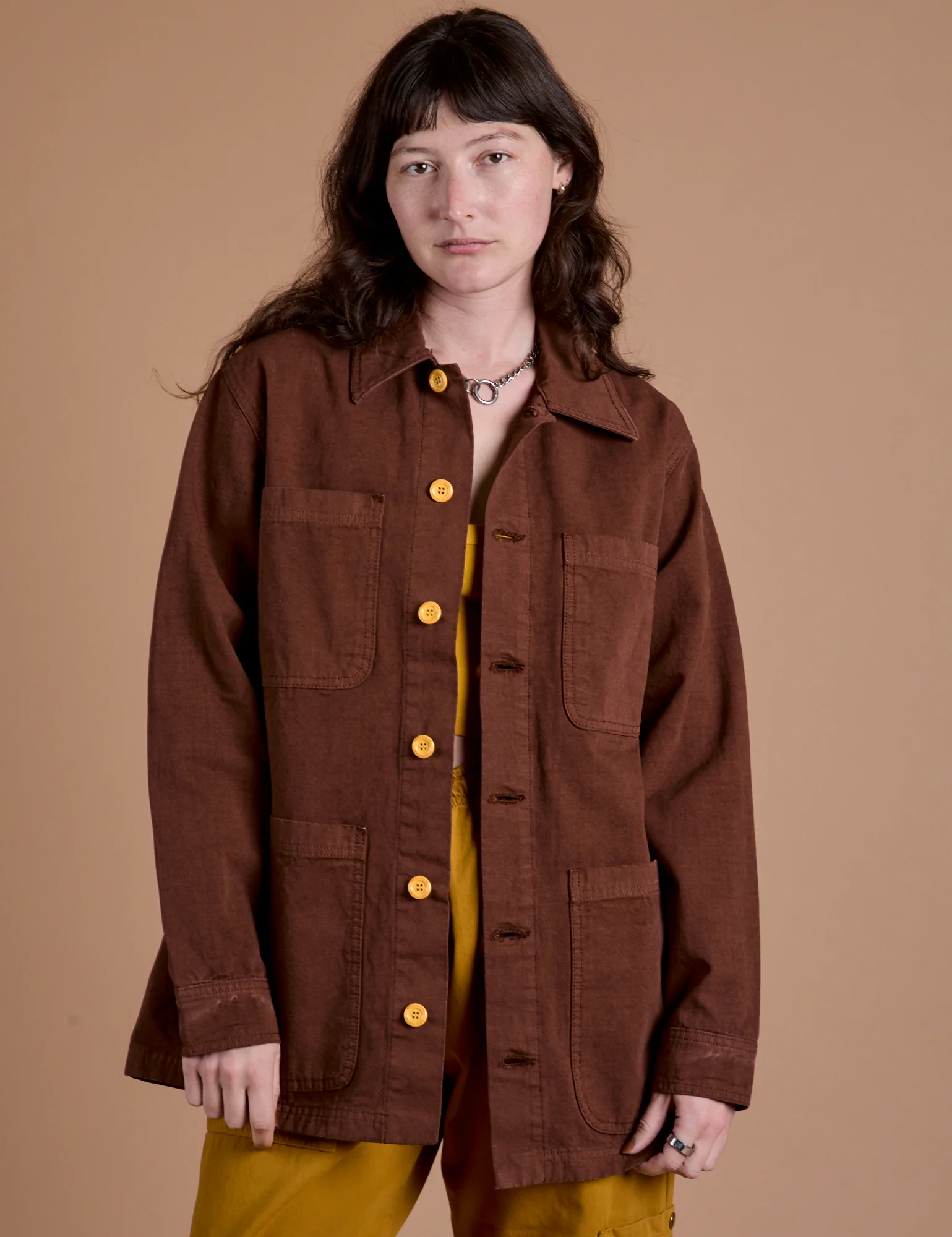 Ripstop Field Coat - Fudgesicle Brown *FINAL SALE* - Image 11