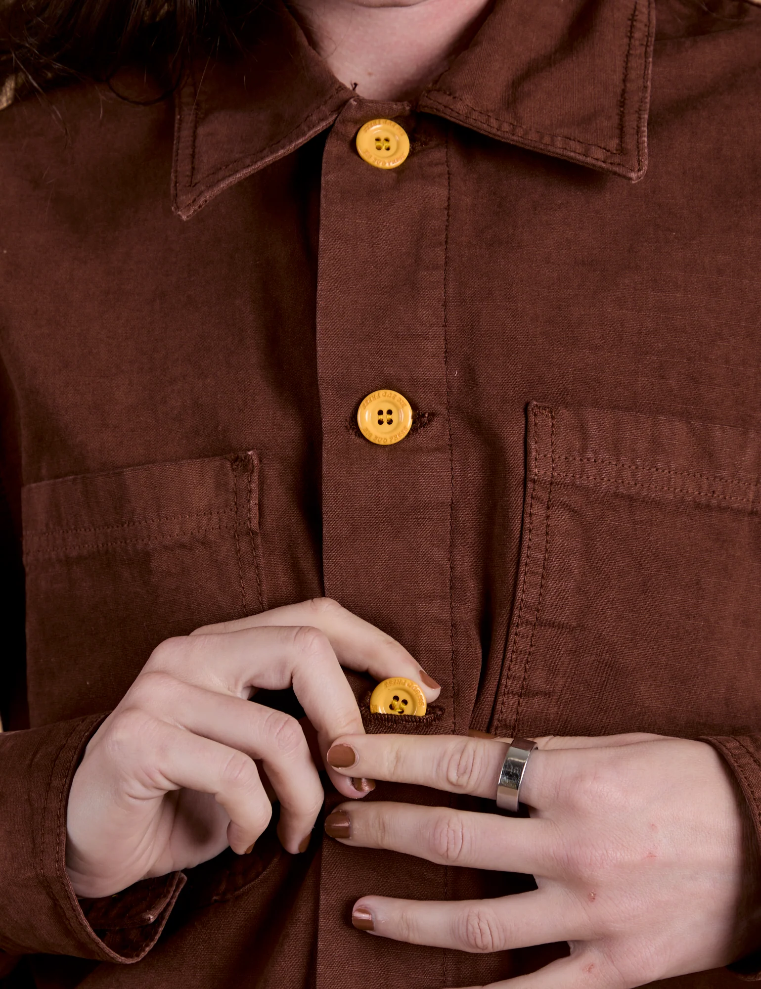 Ripstop Field Coat - Fudgesicle Brown *FINAL SALE* - Image 16