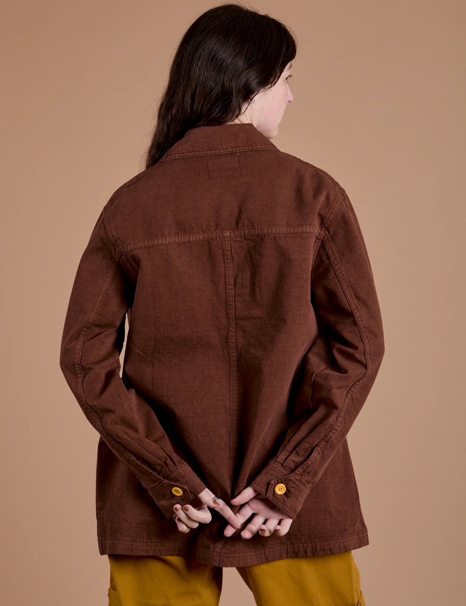 Ripstop Field Coat - Fudgesicle Brown *FINAL SALE* - Image 17