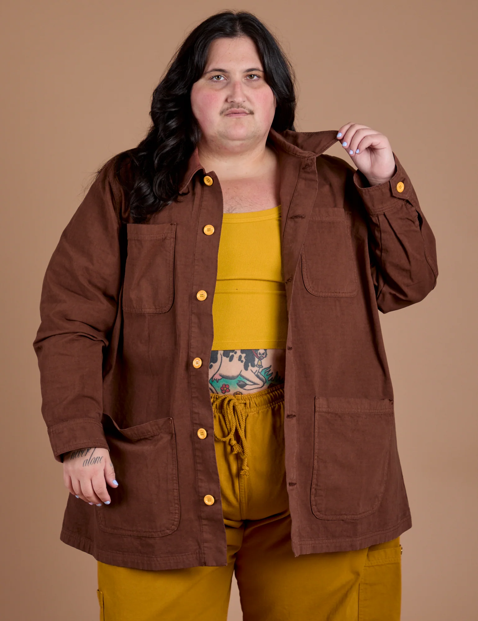 Ripstop Field Coat - Fudgesicle Brown *FINAL SALE* - Image 20