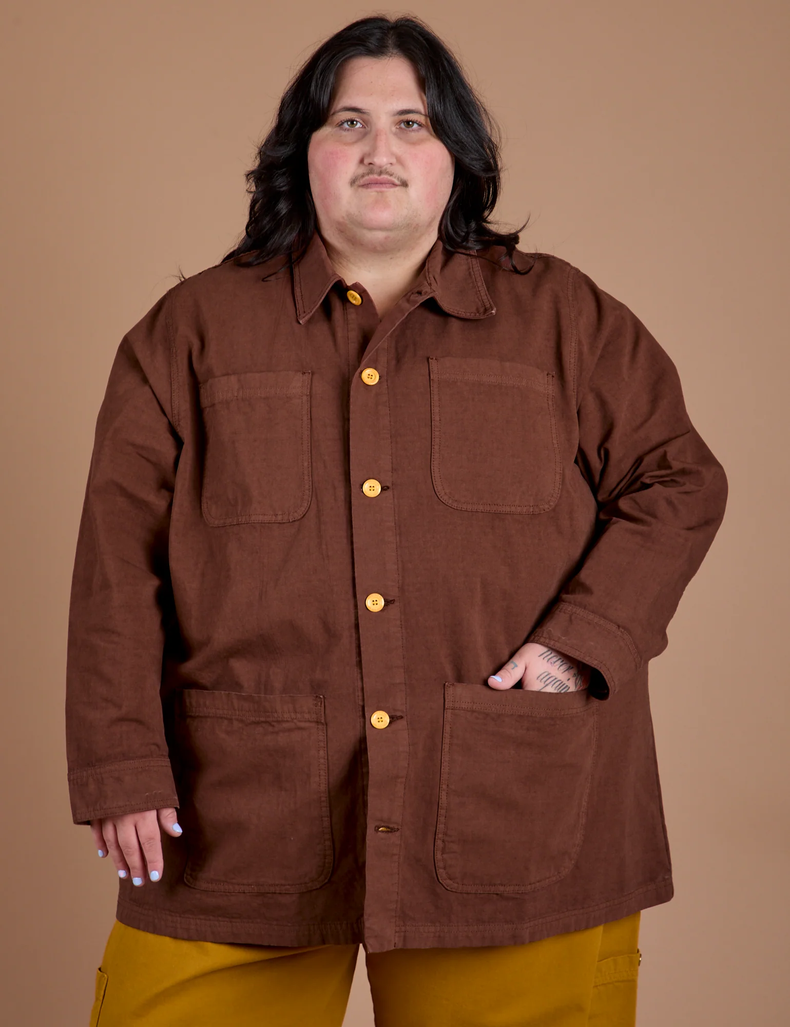Ripstop Field Coat - Fudgesicle Brown *FINAL SALE* - Image 25