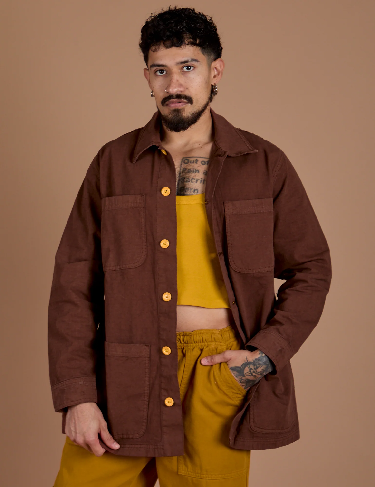 Ripstop Field Coat - Fudgesicle Brown *FINAL SALE* - Image 3
