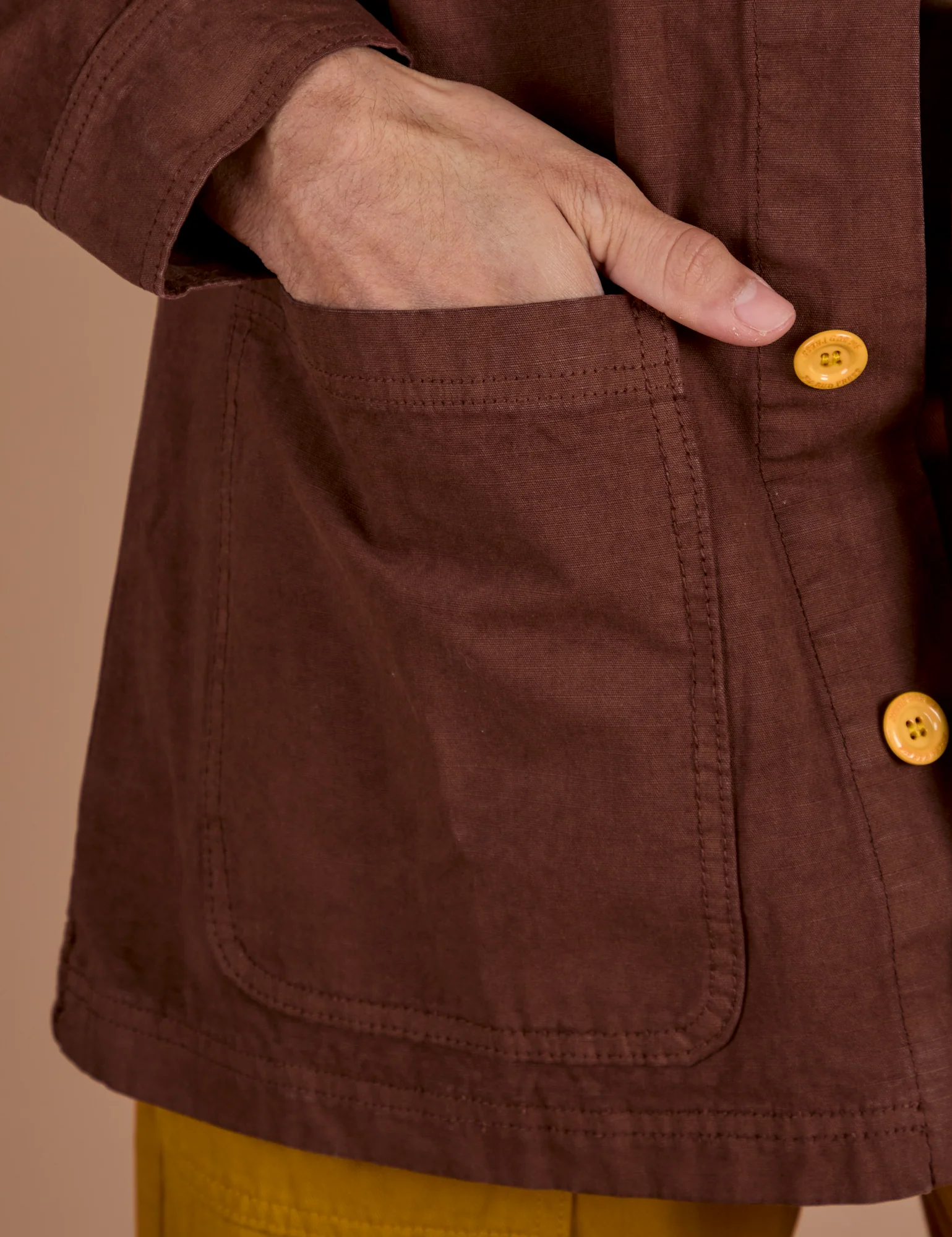 Ripstop Field Coat - Fudgesicle Brown *FINAL SALE* - Image 5