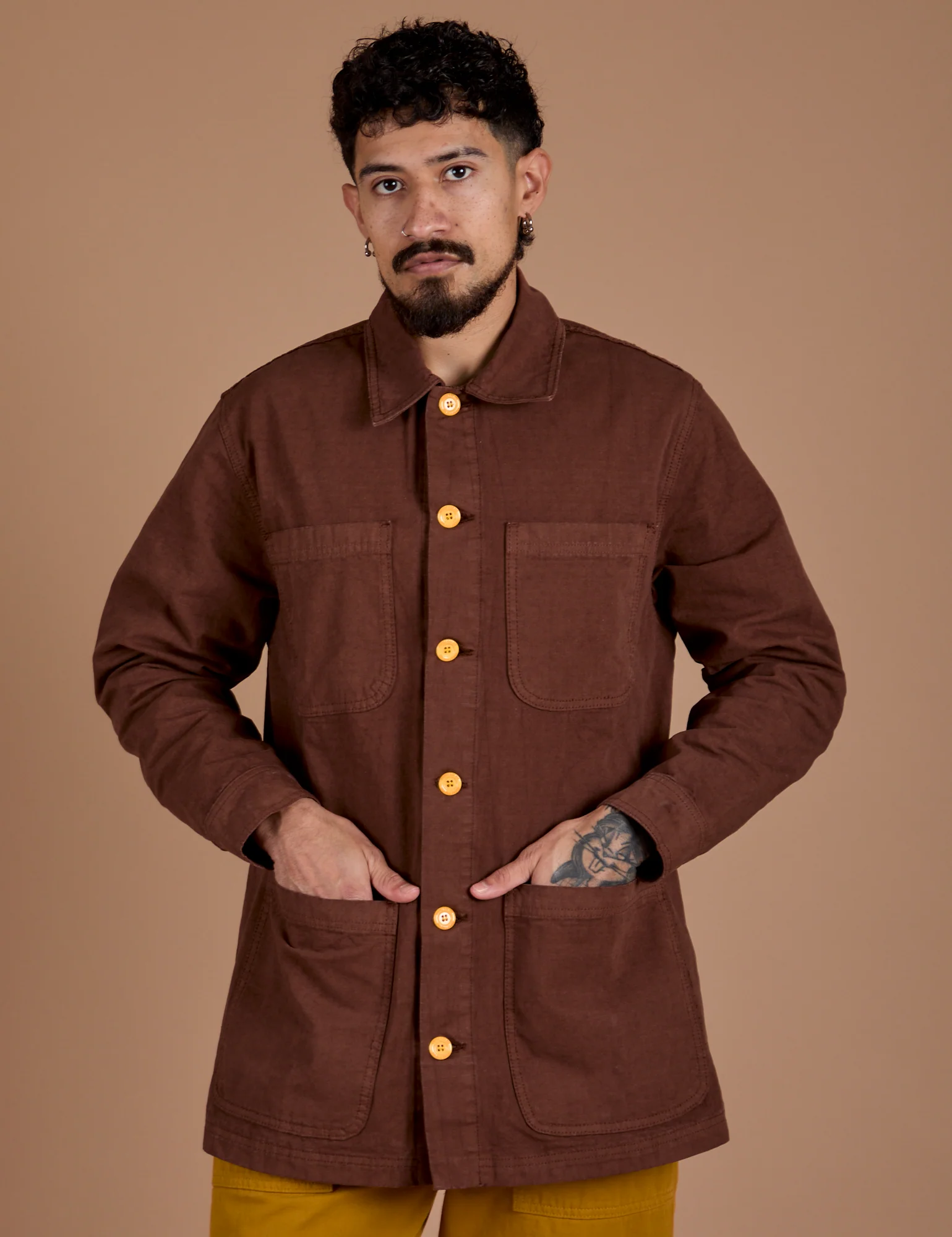 Ripstop Field Coat - Fudgesicle Brown *FINAL SALE* - Image 6