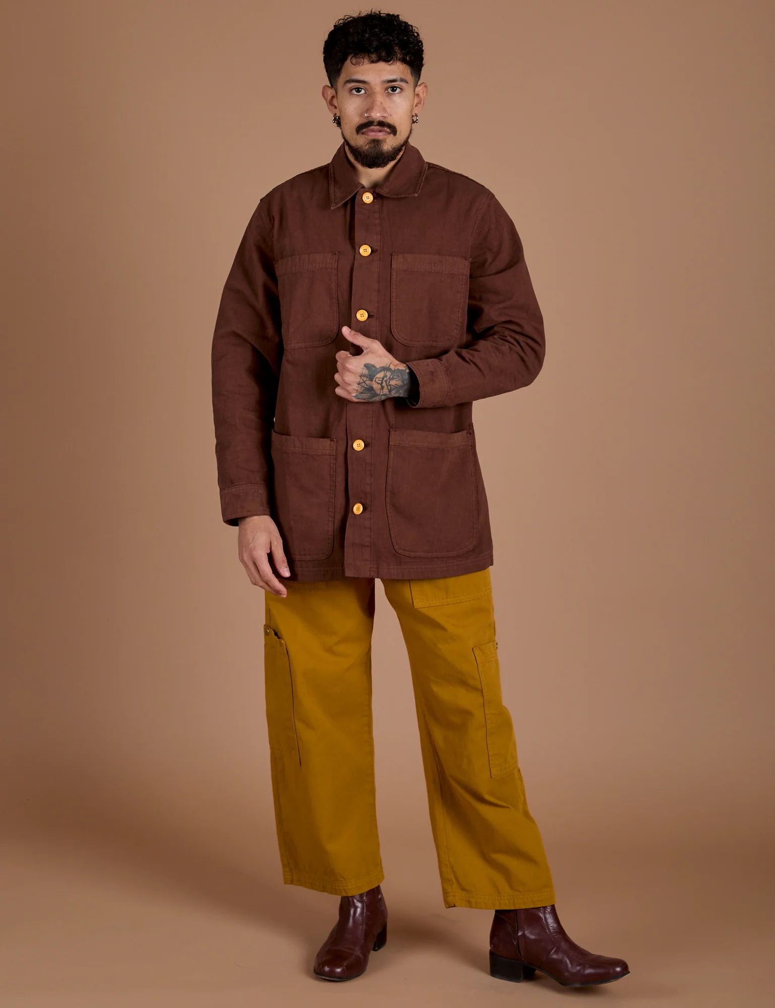 Ripstop Field Coat - Fudgesicle Brown *FINAL SALE* - Image 7