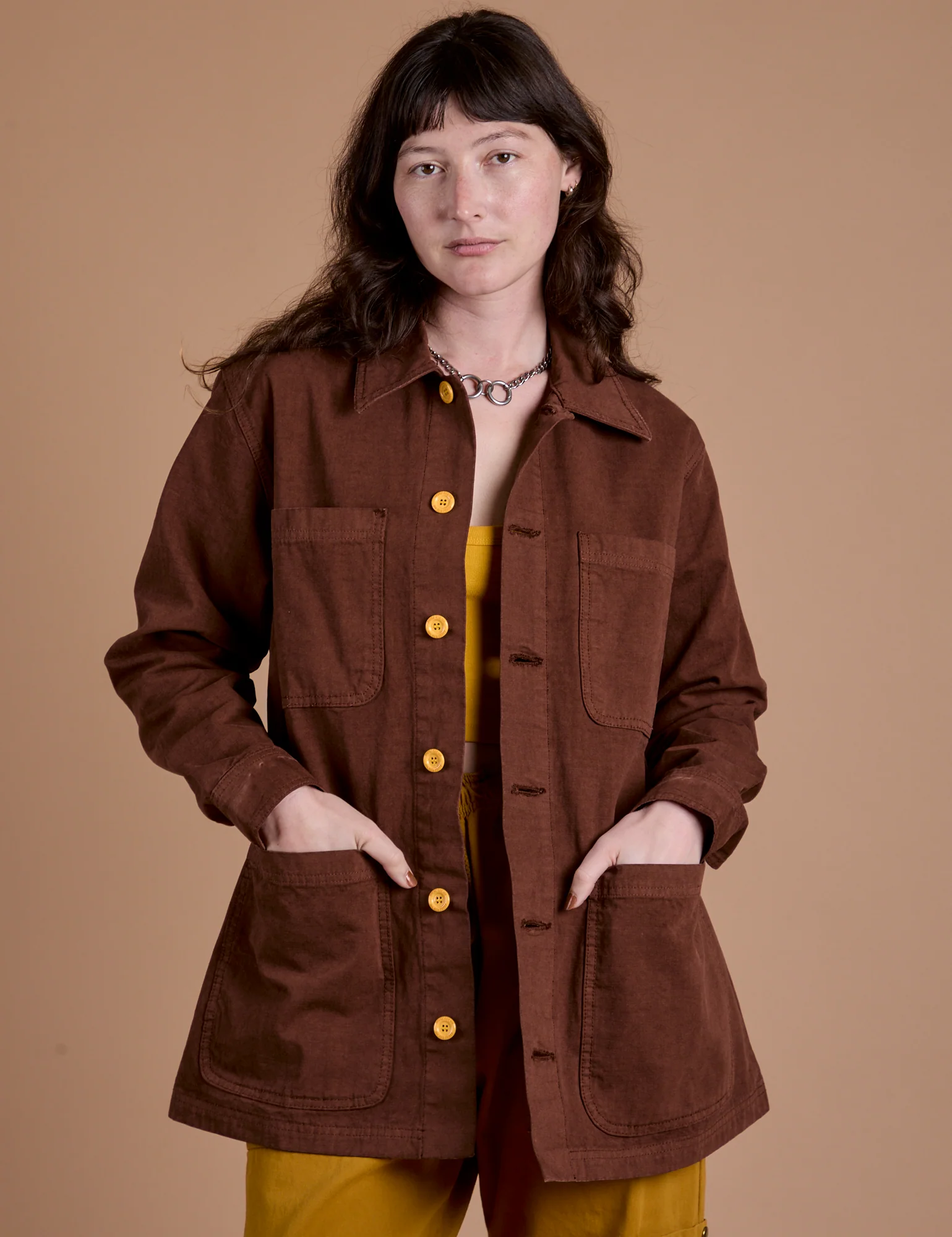 Ripstop Field Coat - Fudgesicle Brown *FINAL SALE* - Image 9