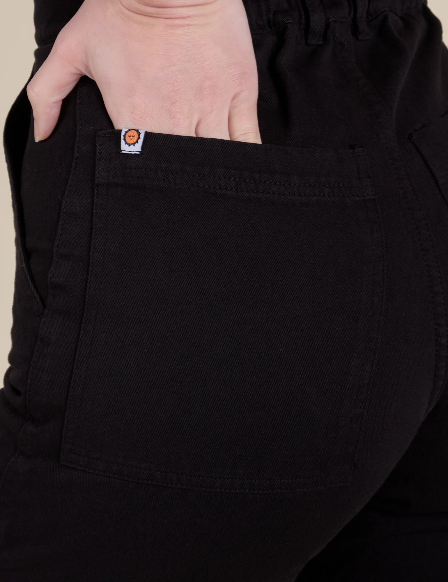 Short Sleeve Jumpsuit - Basic Black - Image 8