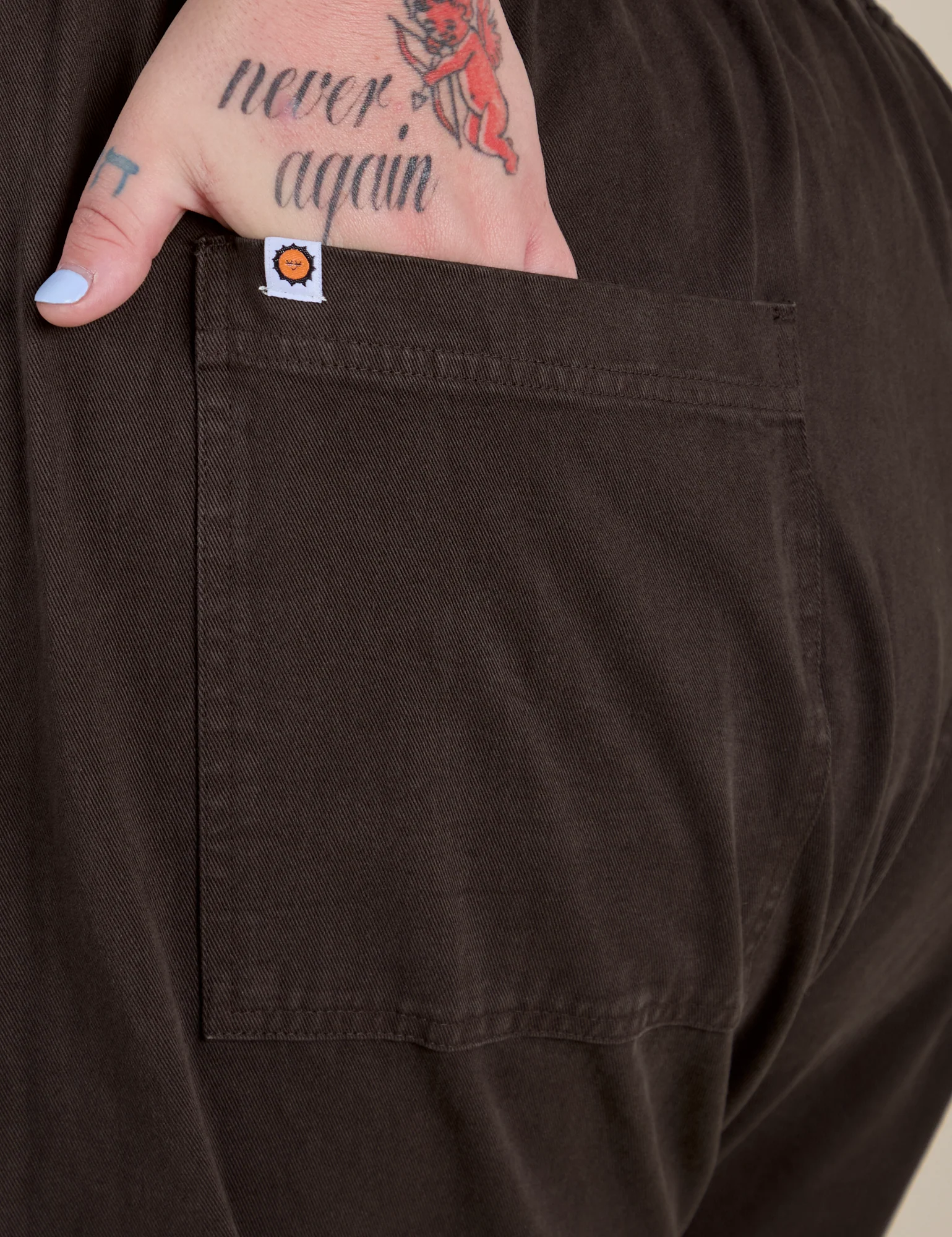 Short Sleeve Jumpsuit - Espresso Brown - Image 27