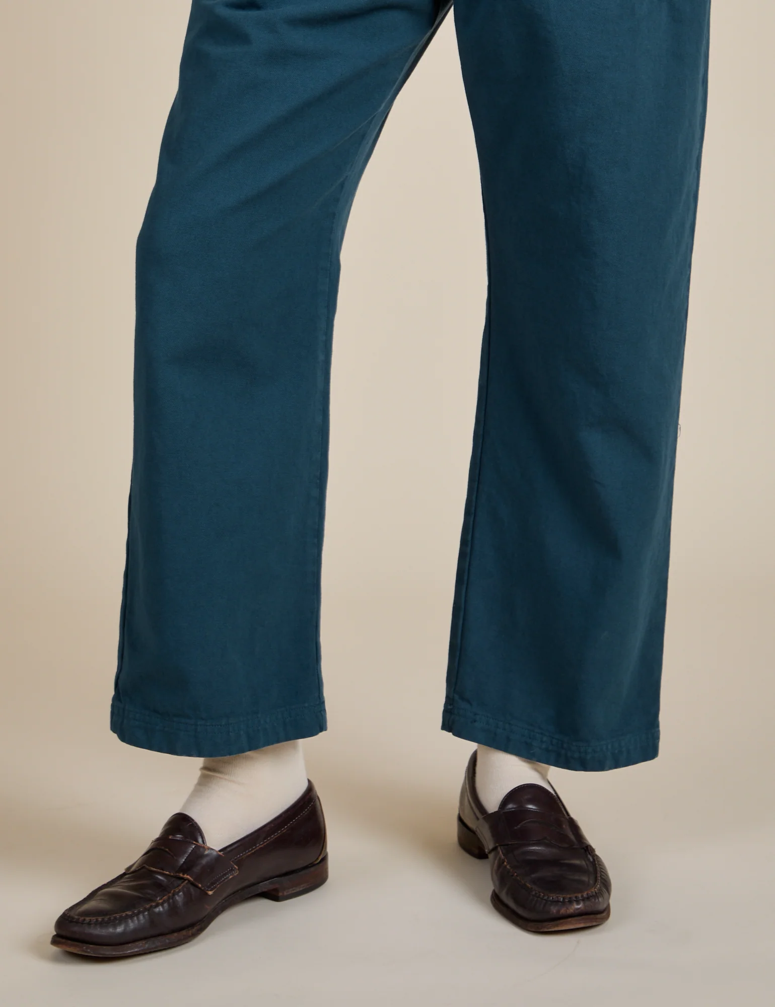 Short Sleeve Jumpsuit - Lagoon - Image 4