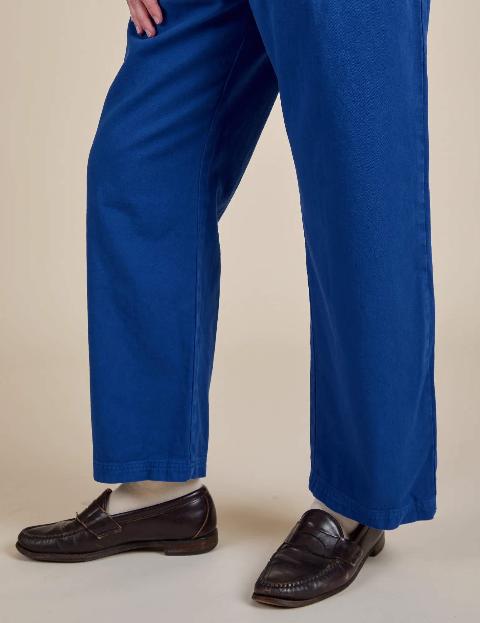Short Sleeve Jumpsuit - Royal Blue - Image 29