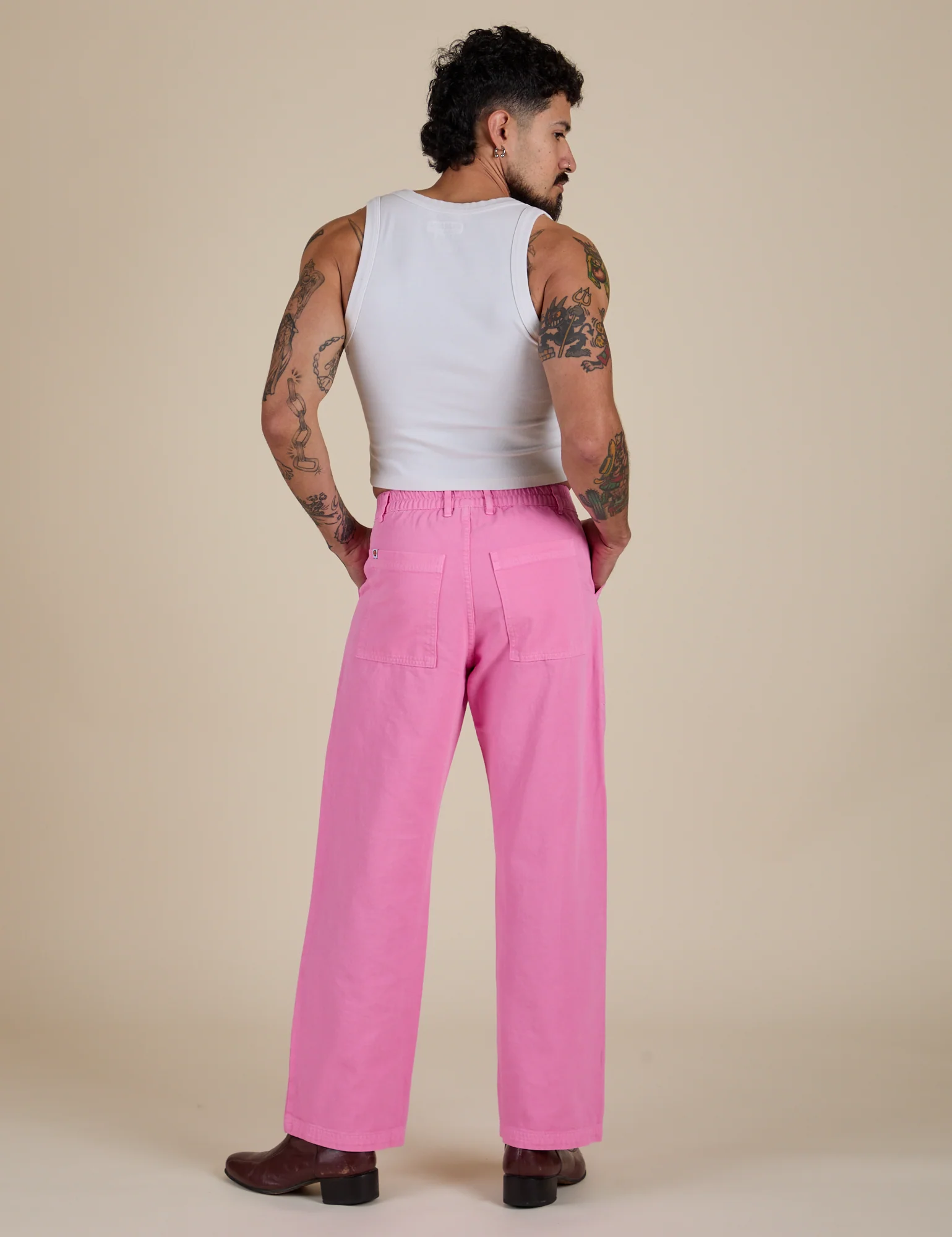 Work Pants - Bubblegum Pink - Image 18