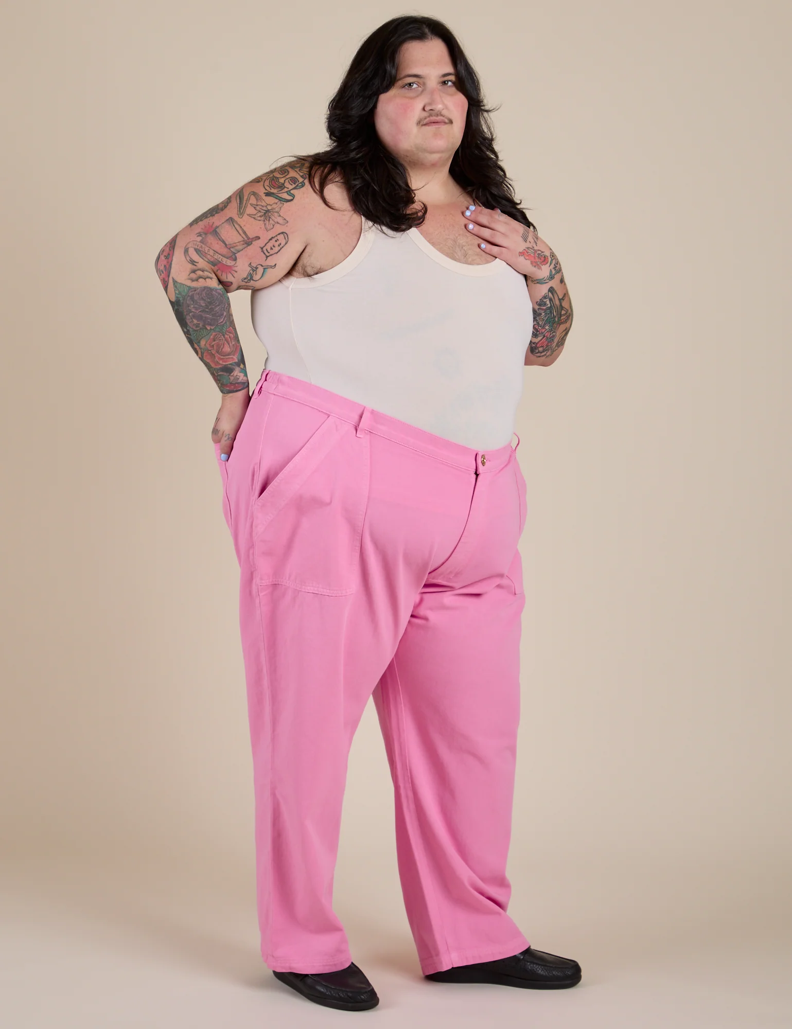 Work Pants - Bubblegum Pink - Image 21
