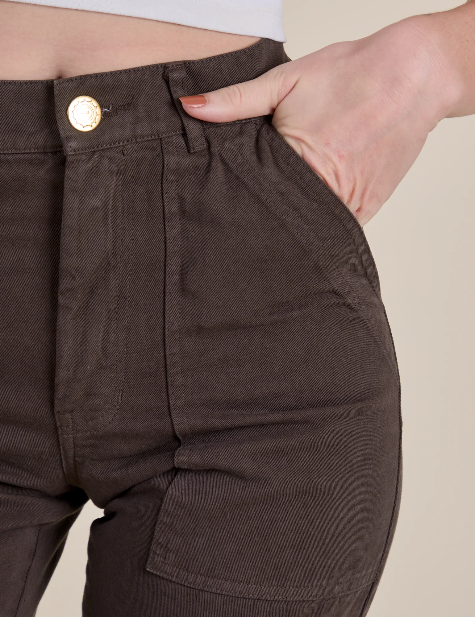 Work Pants - Espresso Brown - Image 11