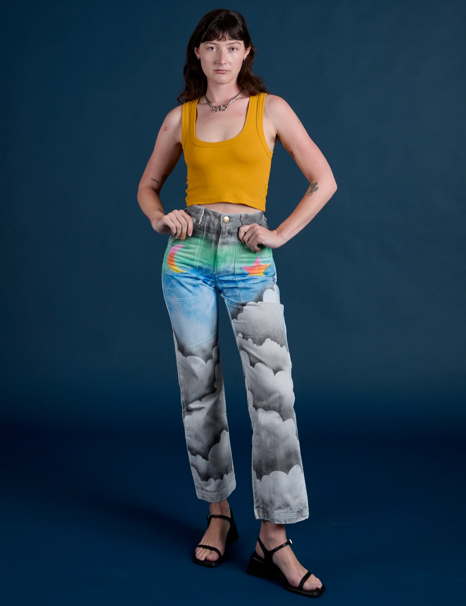 Work Pants - Night Sky Airbrush - Image 10