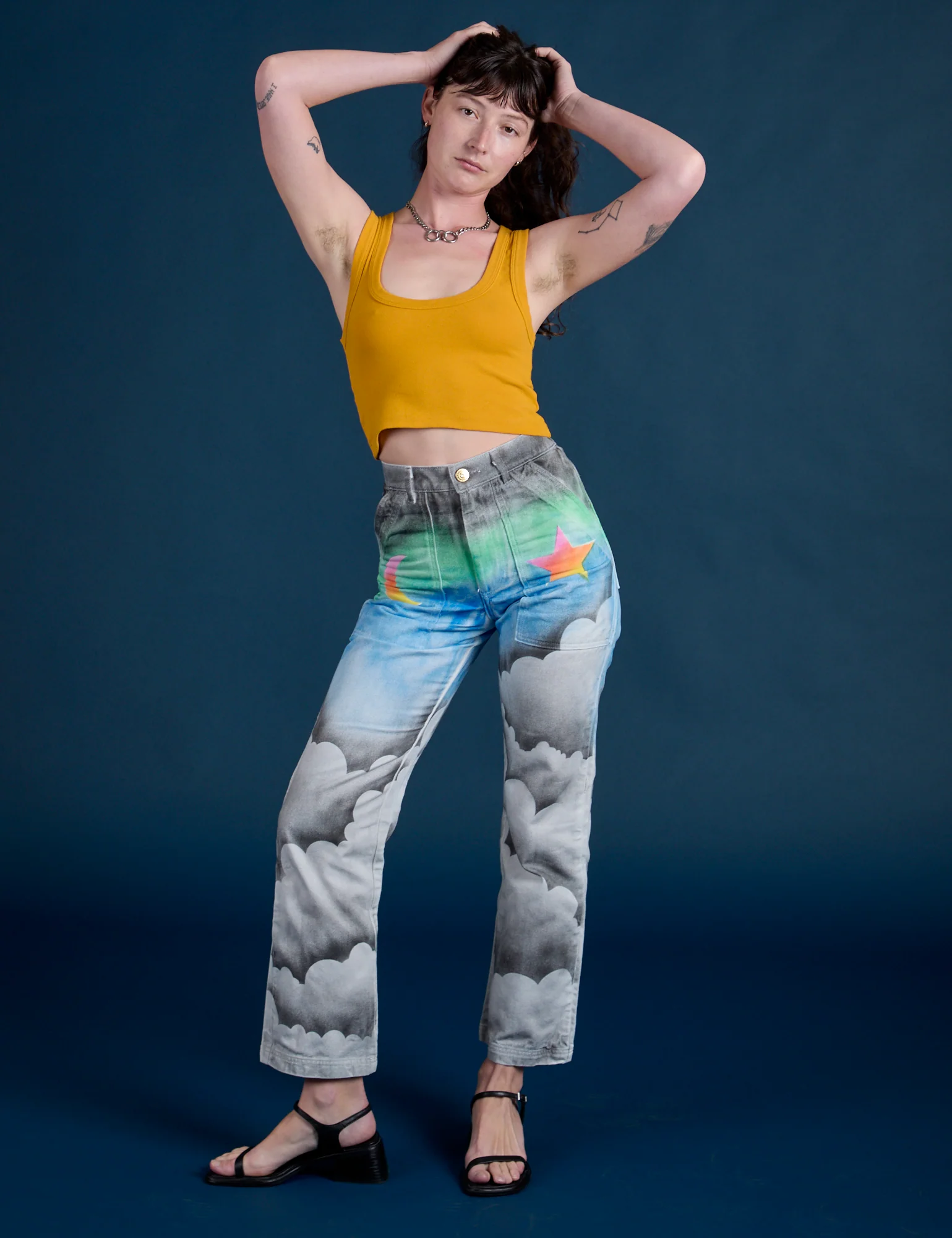 Work Pants - Night Sky Airbrush - Image 12