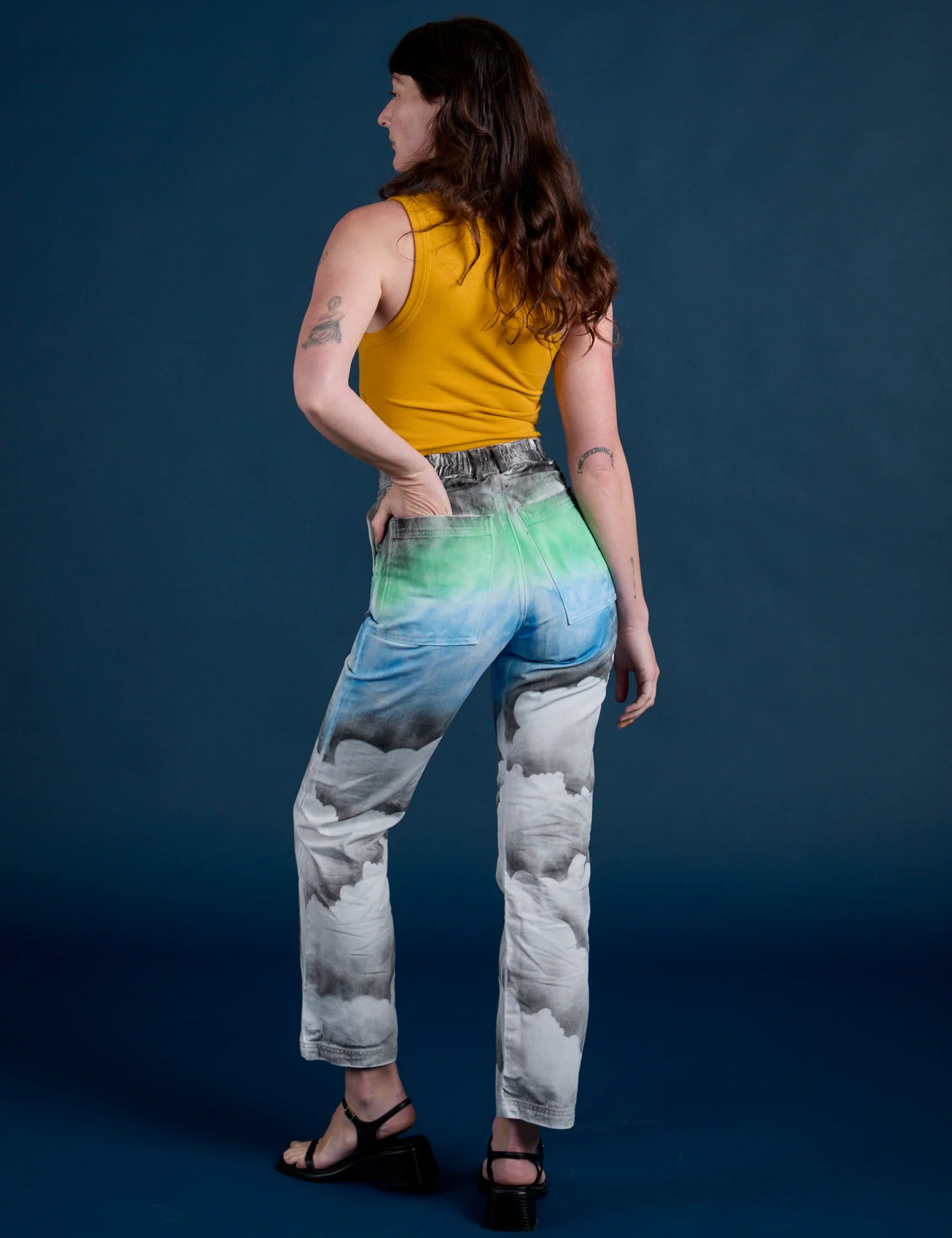 Work Pants - Night Sky Airbrush - Image 16