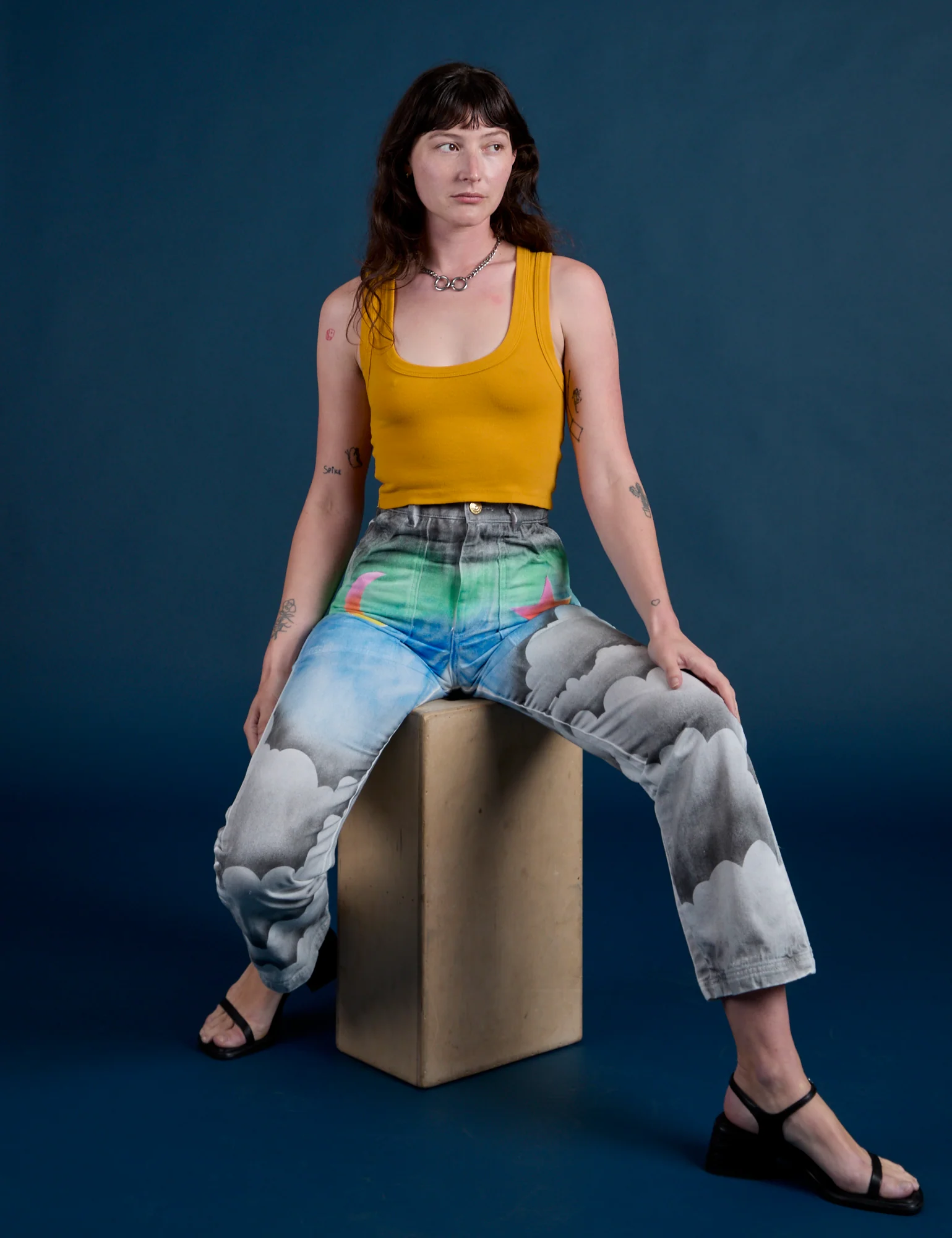 Work Pants - Night Sky Airbrush - Image 18