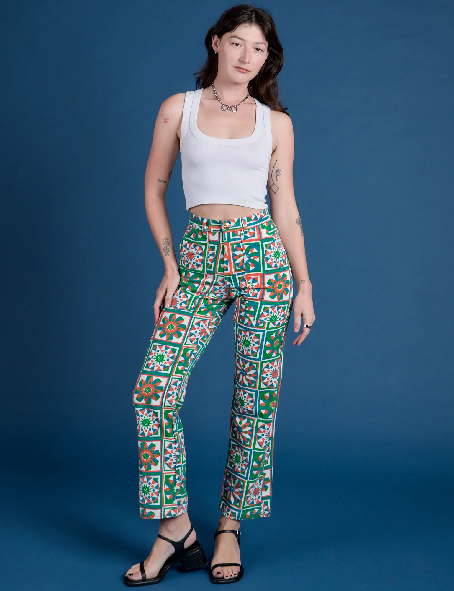 Work Pants - Quilt Print *FINAL SALE* - Image 19