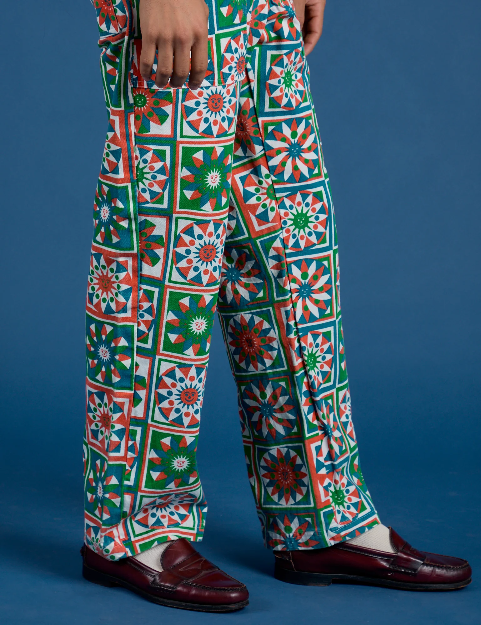 Work Pants - Quilt Print *FINAL SALE* - Image 6