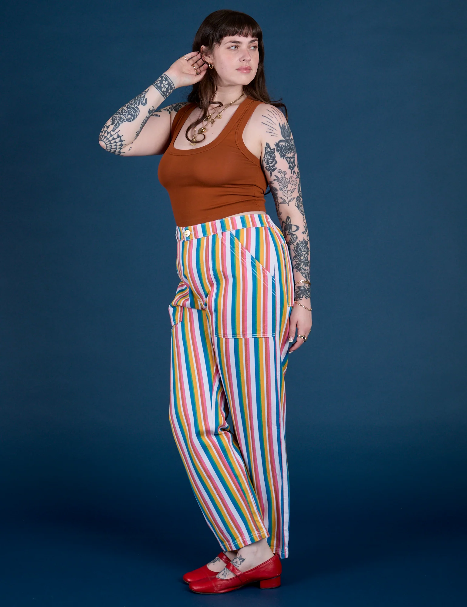 Work Pants - Rainbow Stripe - Image 23