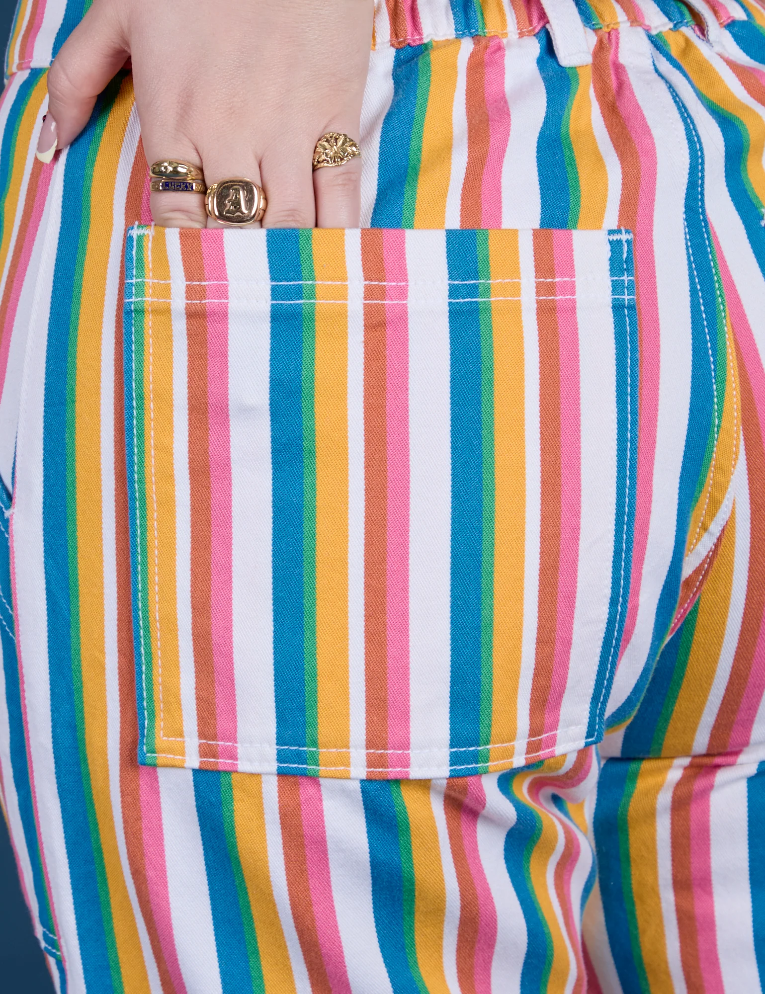 Work Pants - Rainbow Stripe - Image 24