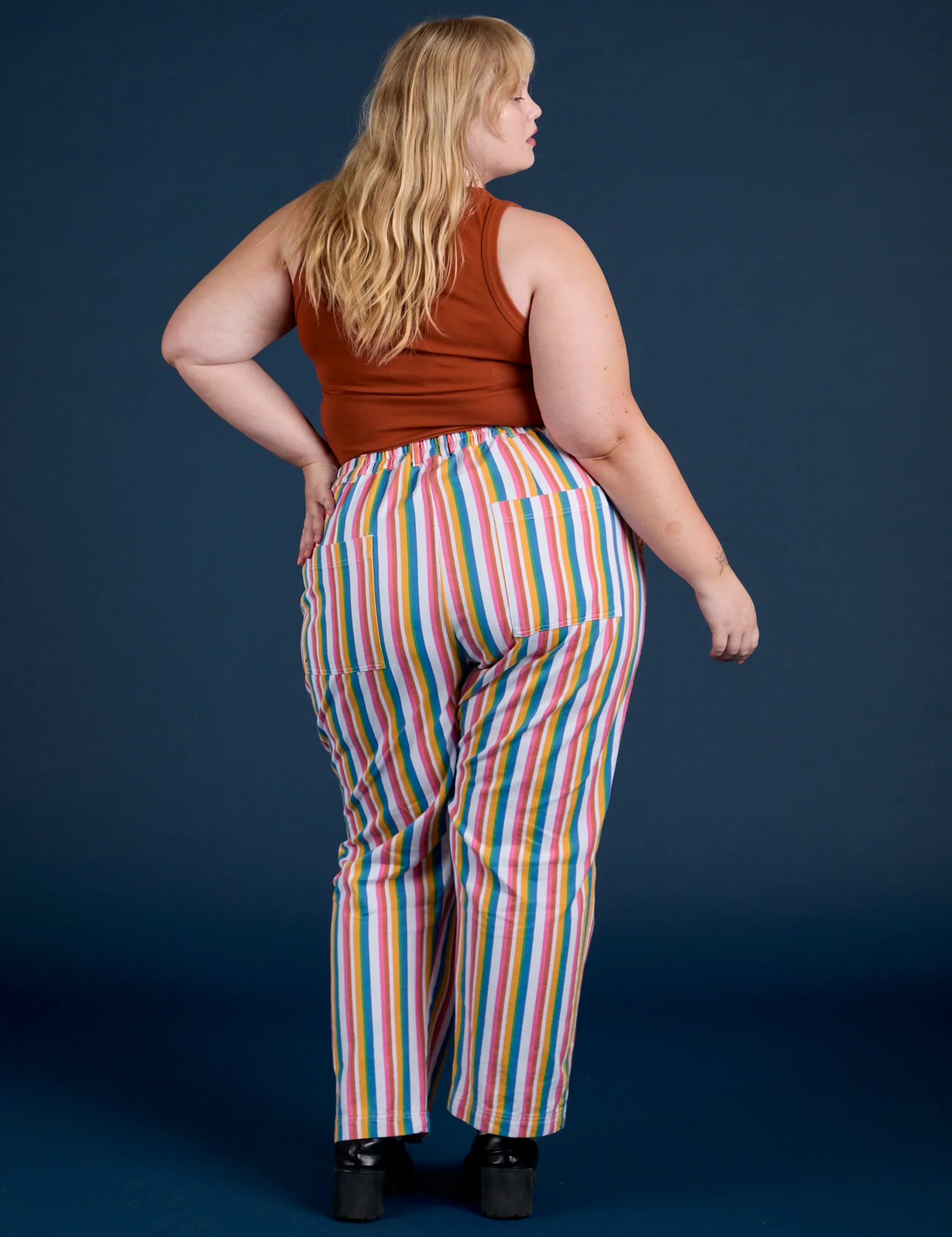 Work Pants - Rainbow Stripe - Image 29