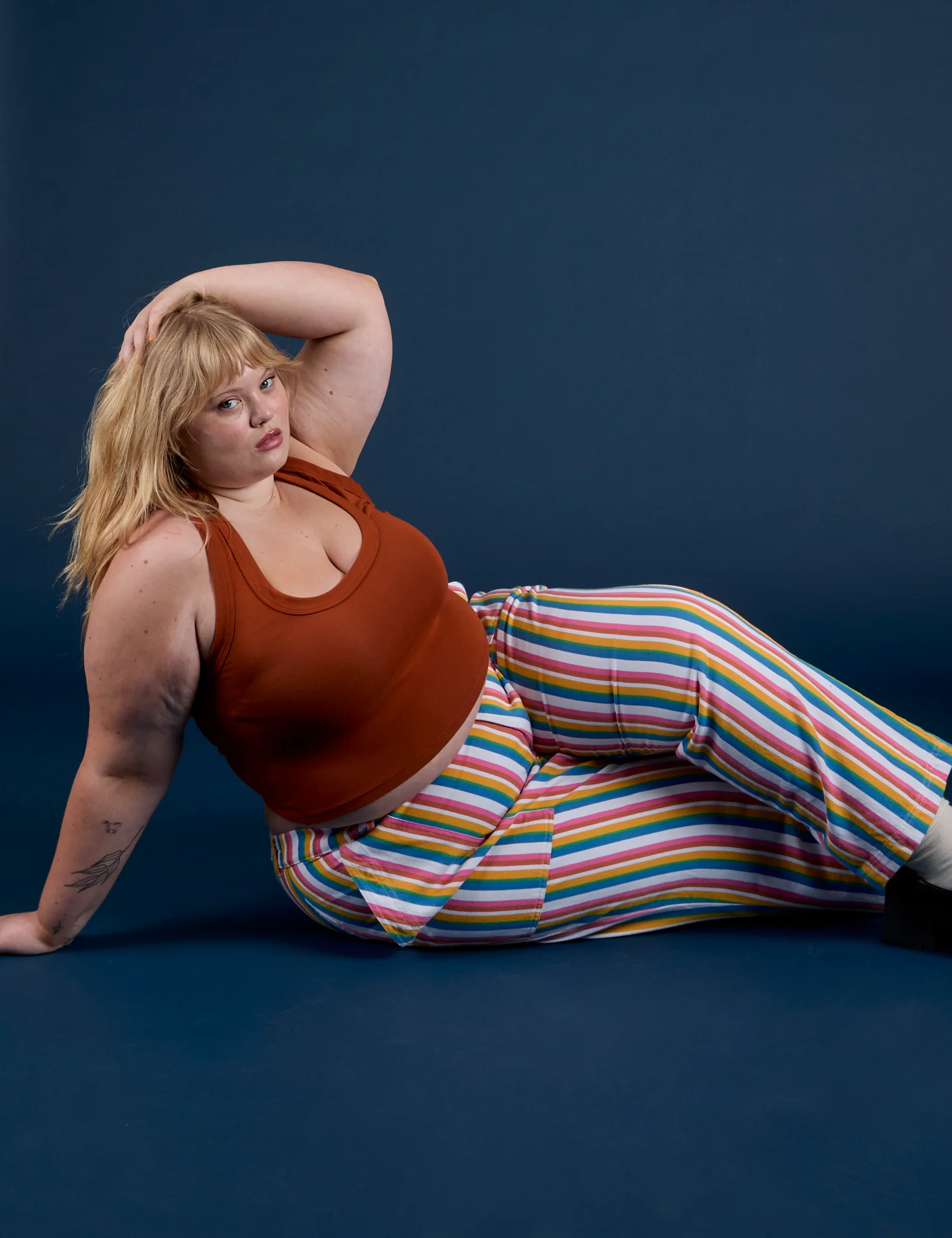 Work Pants - Rainbow Stripe - Image 31