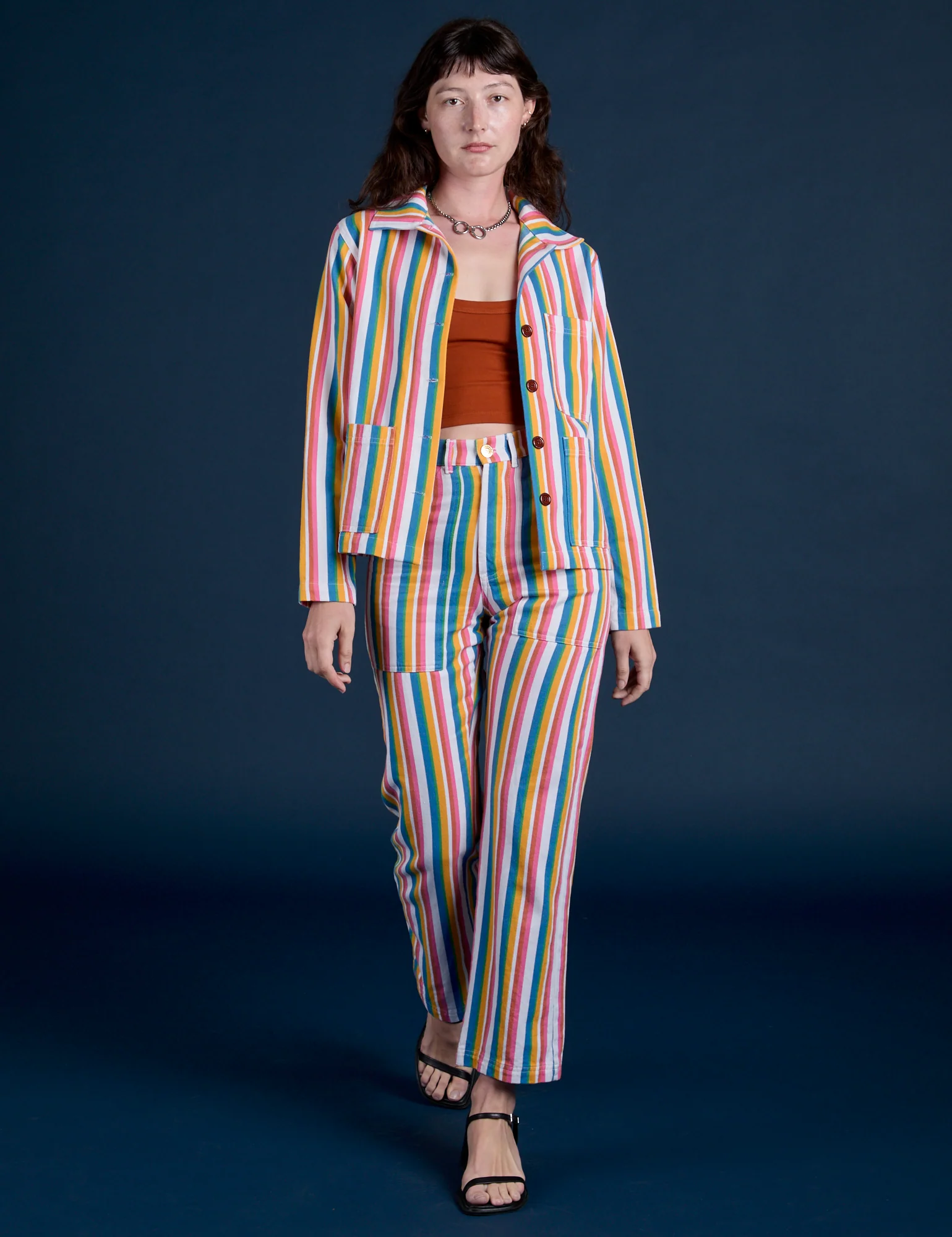 Work Pants - Rainbow Stripe - Image 9