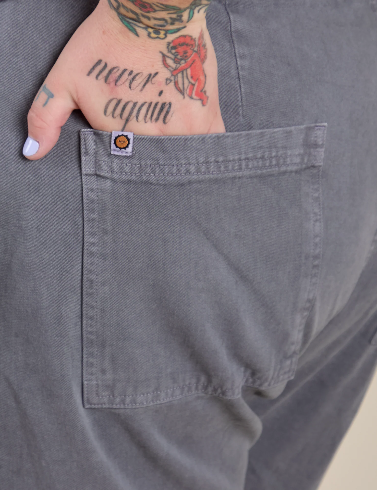 Work Pants - Washed Grey - Image 26