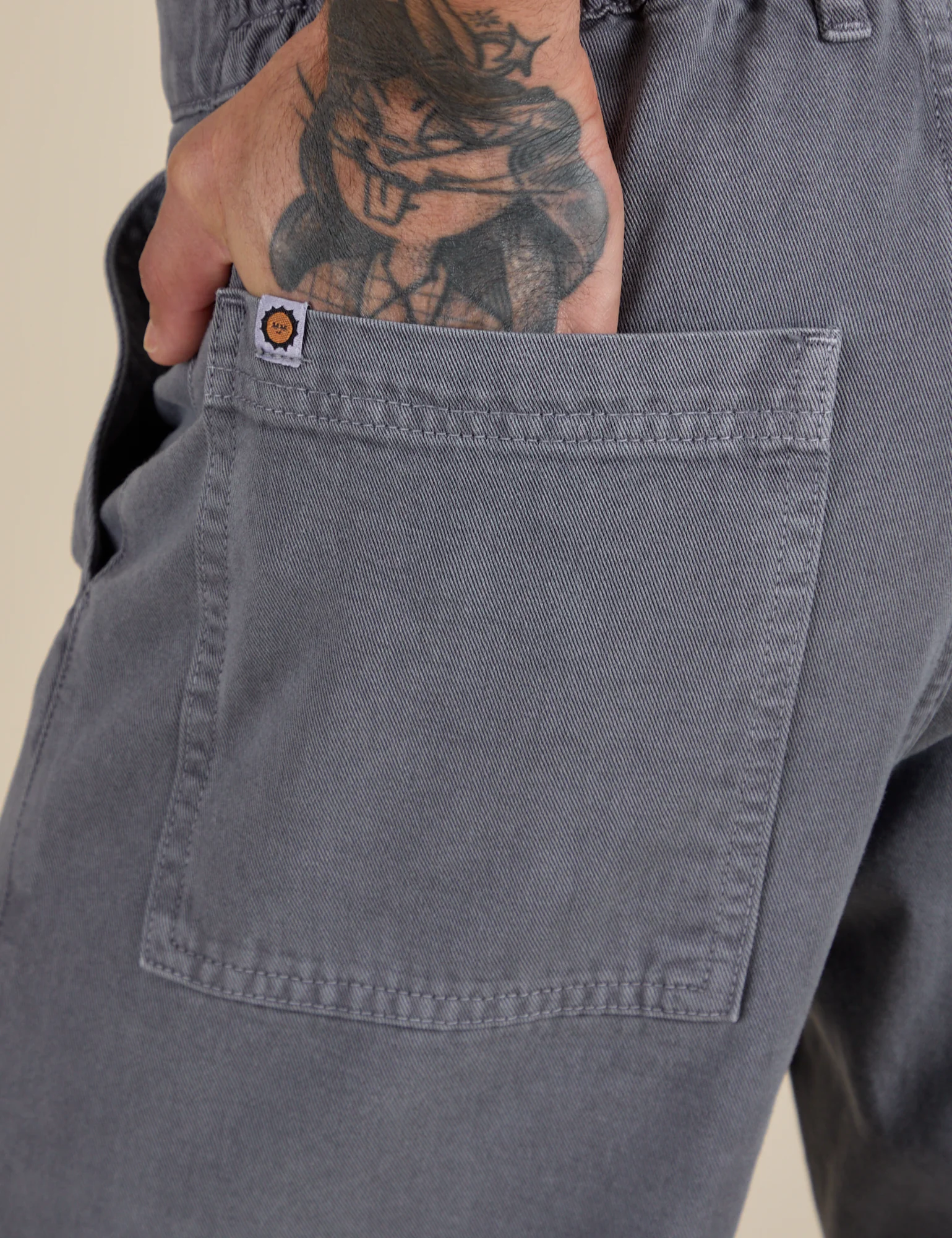 Work Pants - Washed Grey - Image 5